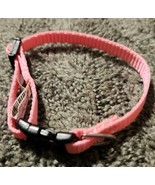 Easy Release Young Adult Size Cat Collar Pink Adjusts 6-9in NWT - $3.44