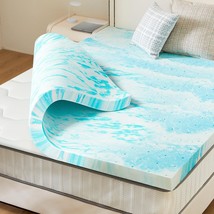 Mattress Topper, Twin Size Cooling Memory Foam Bed Toppers, 3 Inch, Us C... - $51.98