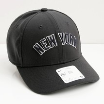 Nike Dri-FIT Hat MLB Men&#39;s New York Yankees Evergreen Swoosh Black/Wht Size M/L - £29.57 GBP