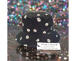 Alice + Olivia Daisy Print And White Reversible Bucket Hat New With Tags... - £27.05 GBP