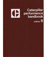 Caterpillar Performance Handbook 1978 Edition 9 - $34.89