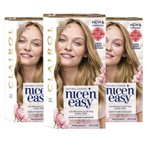 Pack of (3) New Clairol Nice&#39; n Easy Permanent Hair Color, #8A Medium Ash Blonde - £36.45 GBP