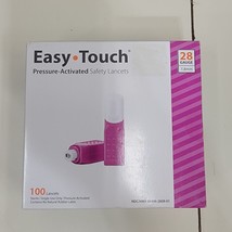 Easy Touch Pressure Activated Safety Lancets Sterile Latex-Free 28 Gauge... - $20.10