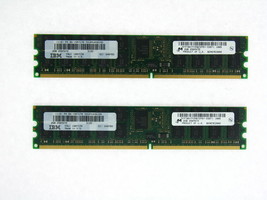 4GB(2x2GB)Mémoire ECC RAM IBM Eserver Pseries 15R7170 12R8239 276 Broche - £48.62 GBP