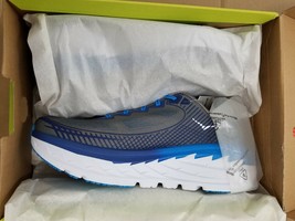 HOKA ONE ONE Bondi 5 Men&#39;s Athletic Shoes  Grey / Blue 12.5&quot;  M Size - $175.00