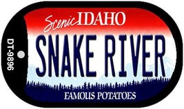 Snake River Idaho Novelty Metal Dog Tag Necklace DT-9896 - £12.47 GBP