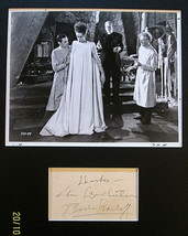 Boris Karloff,E Lanchester (Bride Of Frankenstein)Autograph * - £1,331.17 GBP