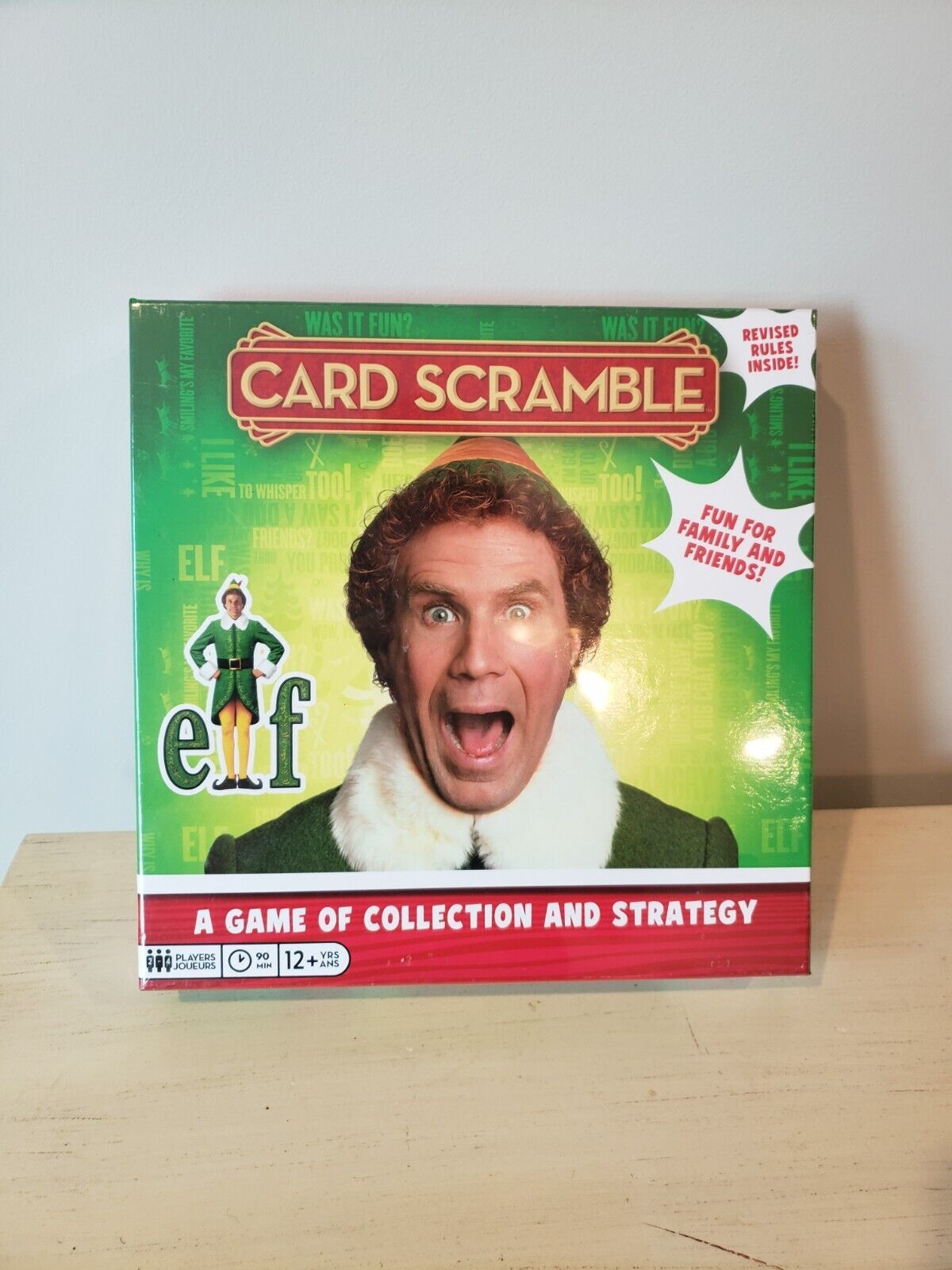 NIP NEW Still Sealed Elf Card Scramble Will Ferrell  - £11.66 GBP
