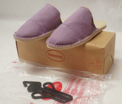 NWT Havaianas Mule Women&#39;s Casual Slip-on Shoe - Purple Iris 10/40/42 - £22.40 GBP
