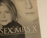 Sex &amp; Mrs X Tv Guide Print Ad Linda Hamilton Jacqueline Bissett TPA8 - £4.66 GBP