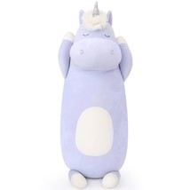 Lanmore 24&quot; Unicorn Body Pillow Large Hugging Pillow Unicorn Stuffed Animal,Soft - £26.24 GBP