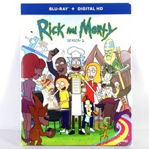 Rick and Morty - Season 2 (Blu-ray Disc, 2015, Widescreen, 220 Min) w/ Slipcase! - £11.04 GBP