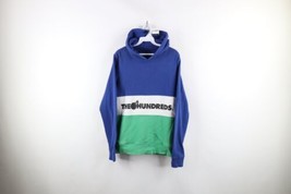 The Hundreds Mens Size Small Faded Spell Out Color Block Hoodie Sweatshirt - £31.12 GBP