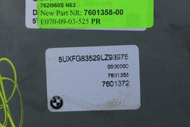 09 BMW X6 4.4L ECU PCM PCU DDE DME Engine Computer Control Module 7601358 image 6