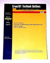 Cram101 Textbook Outlines for Survey of Mathematics w/Applications 8th E... - $8.00