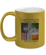 Irish Mugs Irish By Blood Gold-M-Mug  - £15.24 GBP