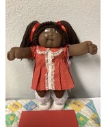 Vintage Cabbage Patch Kid Girl African American Head Mold #2 Brown Hair ... - £155.00 GBP