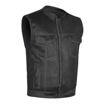 Motorcycle Vest Breathable Moto Mesh Club Vest Titan Air GoLeather GO260 - $99.95