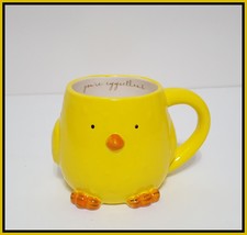 NEW RARE Williams Sonoma Figural Chick Easter Mug 16 OZ Stoneware - £13.54 GBP