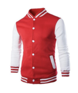 Unisex Varsity Style Fashion Letterman University College Baseball Jacke... - $38.28 CAD