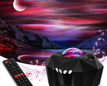 Aurora Star Projector Lights w/ Bluetooth Speaker Projection Night Light... - £28.53 GBP