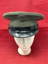 WW II USMC Marine Wool Cover Visor Hat Military World War 2 EUC Vintage ... - £62.34 GBP