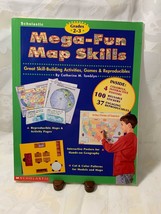Mega-Fun Map Skills Great Skill-Building Activities Games and Reproducibles - £7.35 GBP