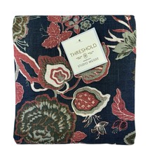 Threshold Studio McGee Table Cloth Blue Floral Plain Weave Cotton 60&quot; x 84&quot; - $363.42 MXN