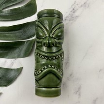 Gecko South Seas Arts La Mariana Tiki Mug Green Sawtooth Face Honolulu H... - £59.82 GBP