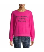 No Boundaries Juniors Dear Monday Nobody Likes You Pink Sweatshirt Size ... - $24.99 CAD