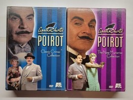 Agatha Christies Poirot: Classic Crimes &amp; New Mysteries Collection DVD Lot - £15.78 GBP