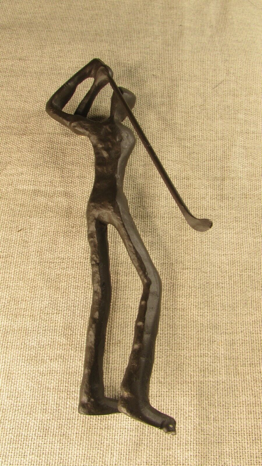 Gisela Graham Bronze Sculpture Golfer Figure - $28.96