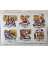 Minnie&#39;s Merry Railroad the Danbury Mint Disney Mickey Goofy Donald Dais... - $1,699.70 MXN
