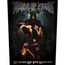 Cradle Of Filth Hammer Of The Witches 2015 Giant Back Patch 36 X 29 Cms Official - £18.05 GBP