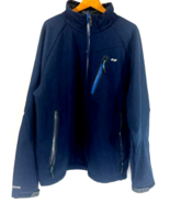Koppen Mens Ski Jacket Coat Blue Stretch Lined Zip-Pockets Collar Large - €42,63 EUR