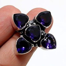 African Amethyst Handmade Fashion Ethnic Gifted Ring Jewelry 7&quot; SA 6226 - £3.18 GBP