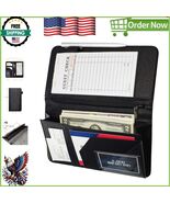 High-Volume Server Organizer Book with Zippered Coin Pocket - Profession... - $490.86 MXN