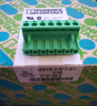 MSTB 2,5/ 7-ST-5,08 1757064 Phoenix Contact PCB Connector 7 Pos 5.08mm P... - $4.95