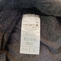 Carhartt Loose Fit K87-M Men’s Charcoal Gray T-Shirt Pocket Short Sleeve Size L image 5