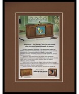 1967 Magnavox Color TV Framed 11x14 ORIGINAL Vintage Advertisement  - £34.94 GBP