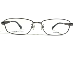 Tommy Hilfiger TH 5520/J KJ1 Eyeglasses Frames Brown Silver Rectangle 54... - £37.14 GBP