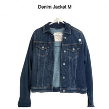 Hollister Denim Jacket Dark Wash Advanced Stretch Denim Jacket - M - £24.81 GBP