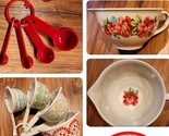 Pioneer Woman ~ VINTAGE FLORAL ~ 9 Piece ~ Melamine ~ Measuring Set - $30.00