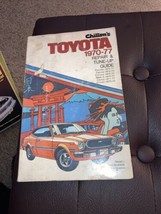 Chilton Toyota 1970-77 Repair & Tune-Up Guide Manual Corolla Celica Carina Crown - $9.50