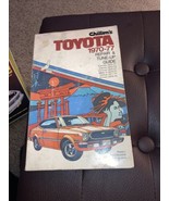 Chilton Toyota 1970-77 Repair &amp; Tune-Up Guide Manual Corolla Celica Cari... - £7.61 GBP