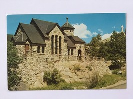  Vintage Postcard Unposted ✉️ St. Malo Chapel South St. Vrain Colorado Usa - £1.94 GBP