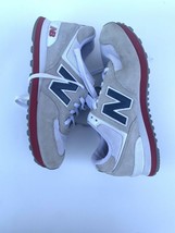 New Balance 574 NB Marbled Grey Red Men&#39;s Sz 8.5 D Shoes ML574UJD - £47.29 GBP