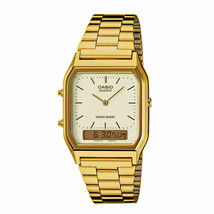 Men&#39;s Watch Casio Gold Golden (S7268090) - £112.07 GBP