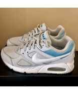 Nike Air Max Ivo Womens Sneakers Light Grey Aqua Blue White Low Top Shoes - $31.35