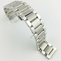 20mm Dahase Stainless Steel Metal Watch Bracelet Watchband + Tool &amp; Spring Bars - £19.20 GBP